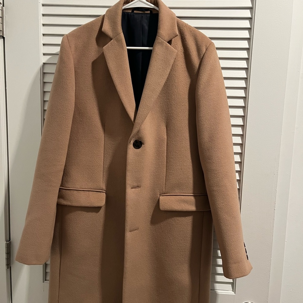 River Island Tan Pea Coat